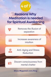 Pin why meditation helps spiritual awakening